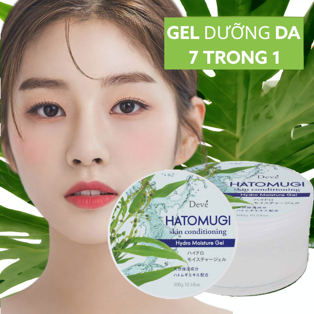 Gel Dưỡng Da 7 Trong 1 - Chiết Xuất Hạt Ý Dĩ Deve Cica Conditioning Hatomugi