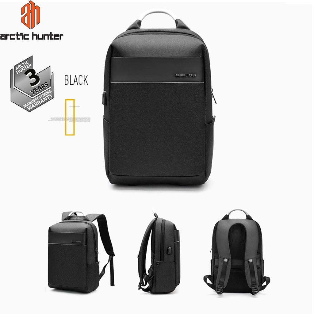 Balo du lịch Arctic Hunter B00218 chất liệu Oxford chống nước, có cổng USB, đựng laptop 15.6