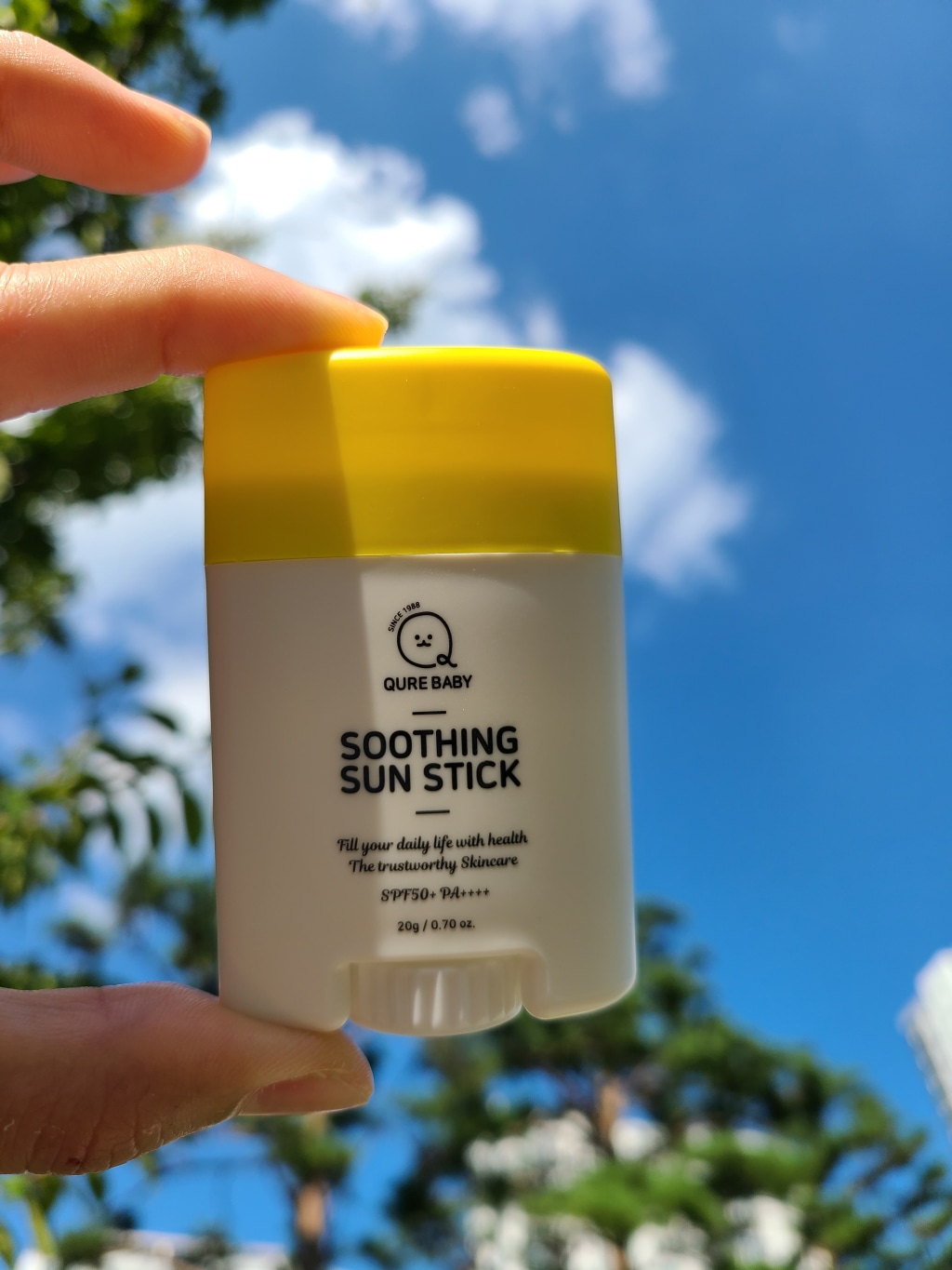 Kem chống nắng dạng sáp Qurebaby dành cho bé - Soothing Sun Stick SPF 50+