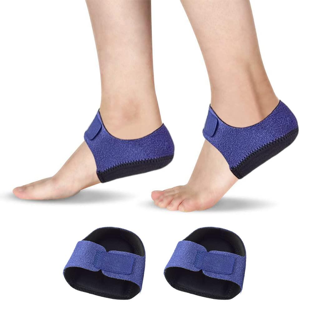 2pcs bảo vệ gót chân cho viêm cân gan thực vật Achilles với silicon ngọt ngào gel có đệm Talonette calcanéenne purfing mắt cá chân để giảm đau Talon, dự thảo gót chân