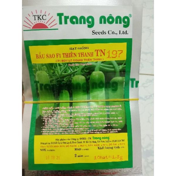 HẠT GIỐNG BẦU SAO SIÊU QUẢ TRANG NÔNG
