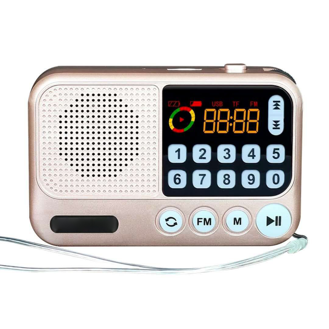 Loa nghe nhạc mini kiêm đài radio S99 hỗ trợ thẻ nhớ, usb, jack 3.5