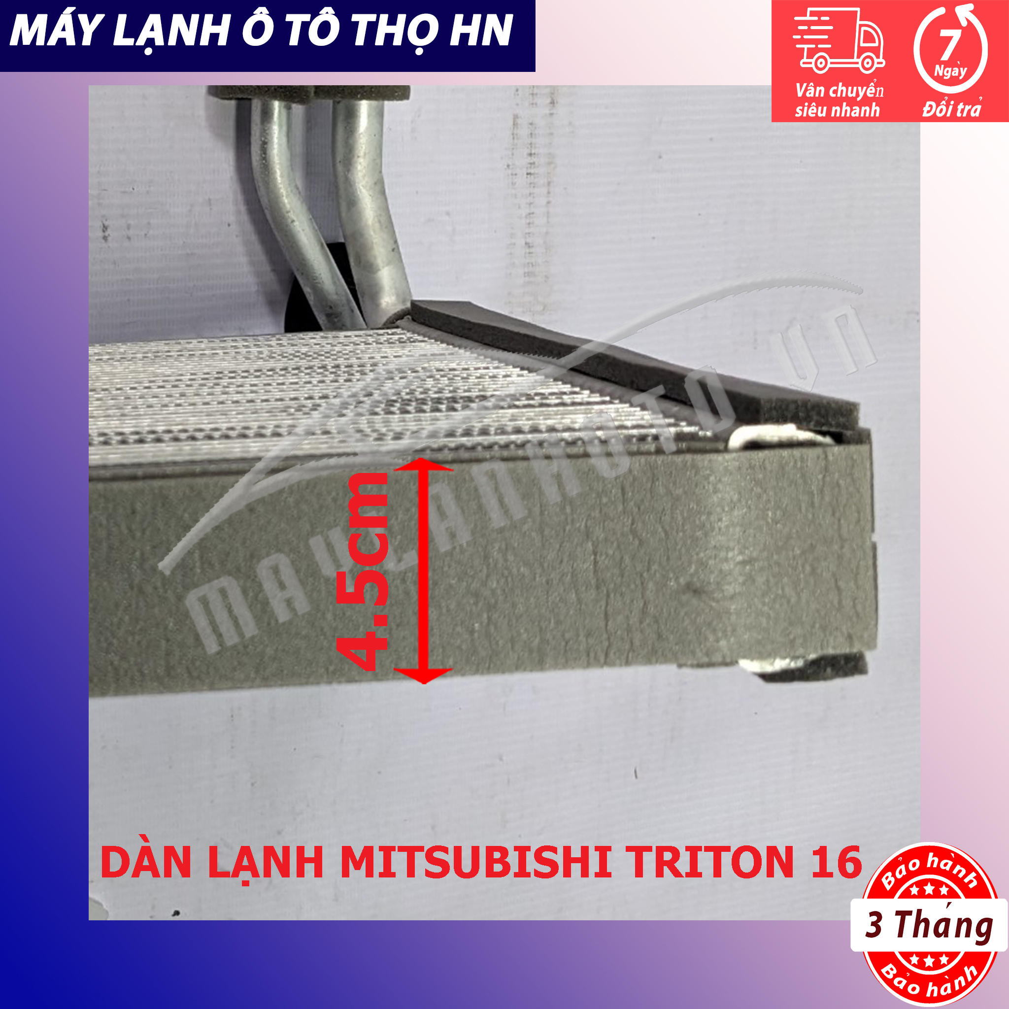 Dàn lạnh Mitsubishi Triton 2015 2016 2017 2018 2019 Hàng xịn Thái Lan 15 16 17 18 19