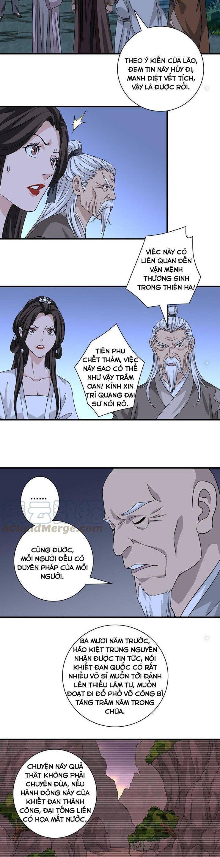 thiên long bát bộ webtoon chapter 90 6