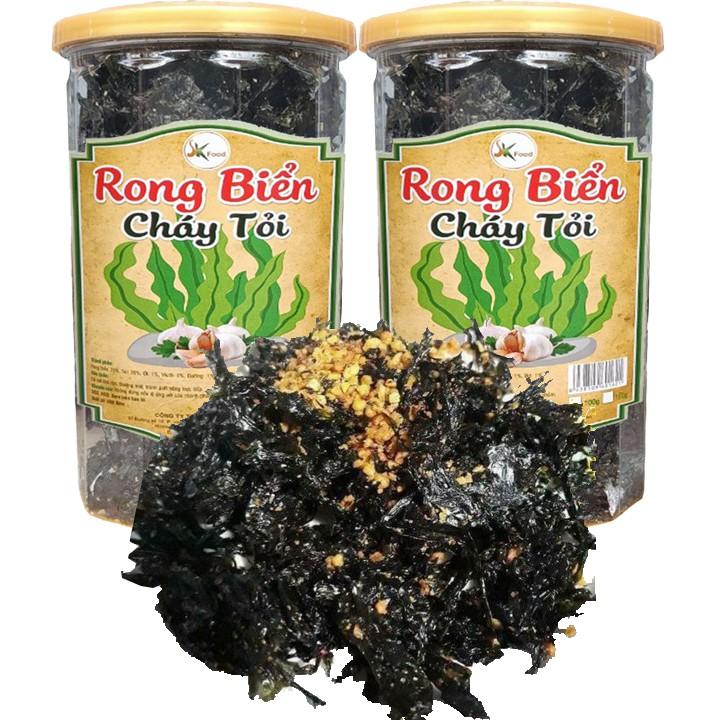 [Combo 3 Hũ] Rong Biển Cháy Tỏi Ớt Thơm Ngon - Mỗi Hũ 100G HIỆU SK FOOD