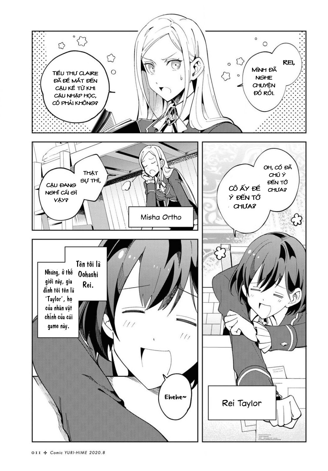 tôi rơi vào lưới tình với nàng phản diện chapter 1 4