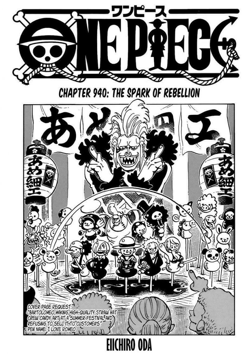 đảo hải tặc - one piece chapter 940 1