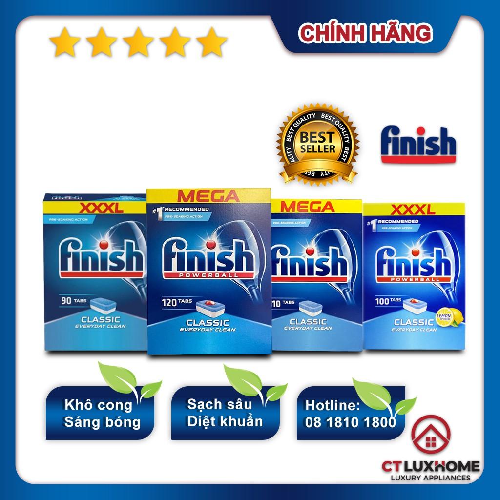 Viên rửa bát Finish Classic loại 57 viên, 90 viên, 110 viên - Hàng chính hãng