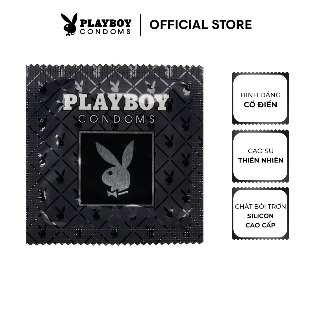 Bao Cao Su PLAYBOY CLASSIC Hộp 3 Cái