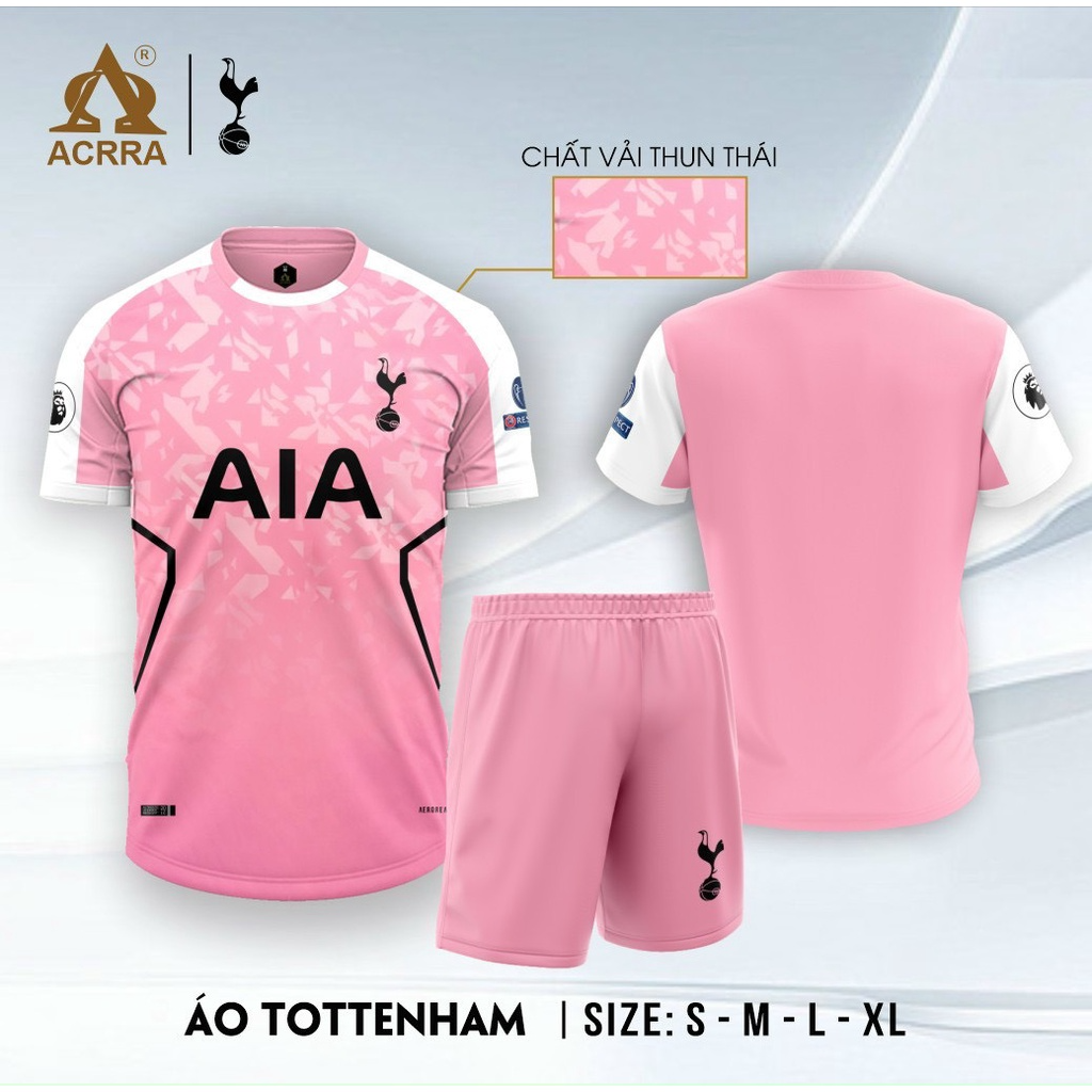 Bộ quần áo thể thao bóng đá nam nữ Tottenham Hotspur nhiều màu sắc - In Logo theo yêu cầu inbox shop
