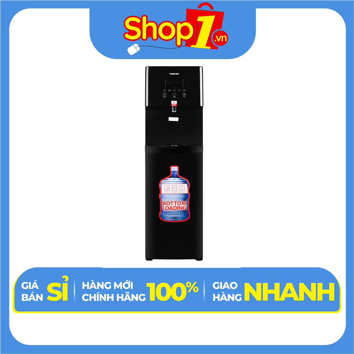 Cây Nước Nóng Lạnh Toshiba RWF-W1830BV 650W - Hàng Chính Hãng - Chỉ Giao Hà Nội
