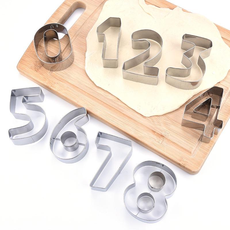 Khuôn Bánh Quy Cookies Bộ 6 Khuôn Nhấn Mousse Cookie Cutter Nhựa Nhiều Mẫu Cao Cấp - CBQUYSO9P