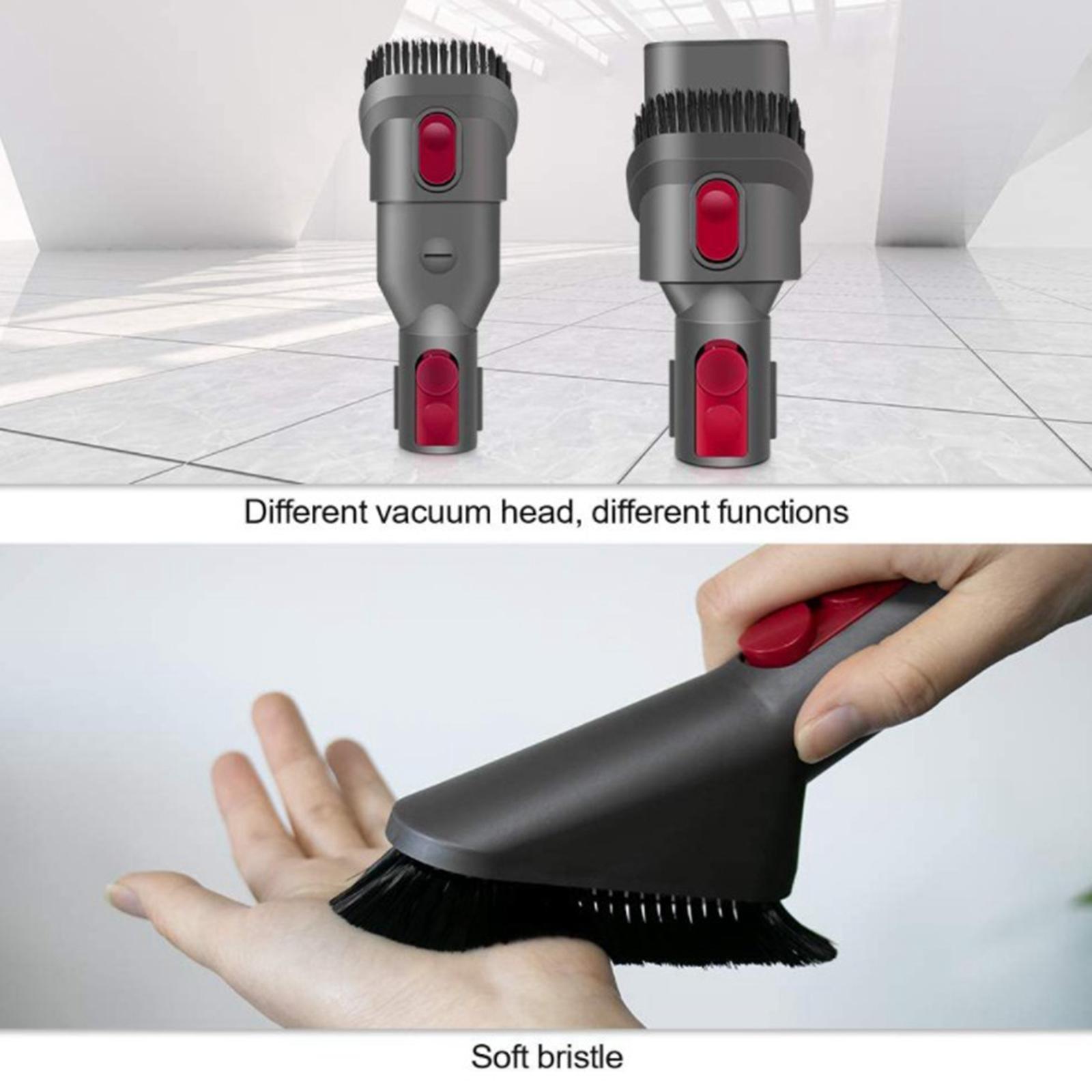 Dust Brush Tool Attachment Adapter Fit For Vacuum Cleaner V7 V8 V10 V11