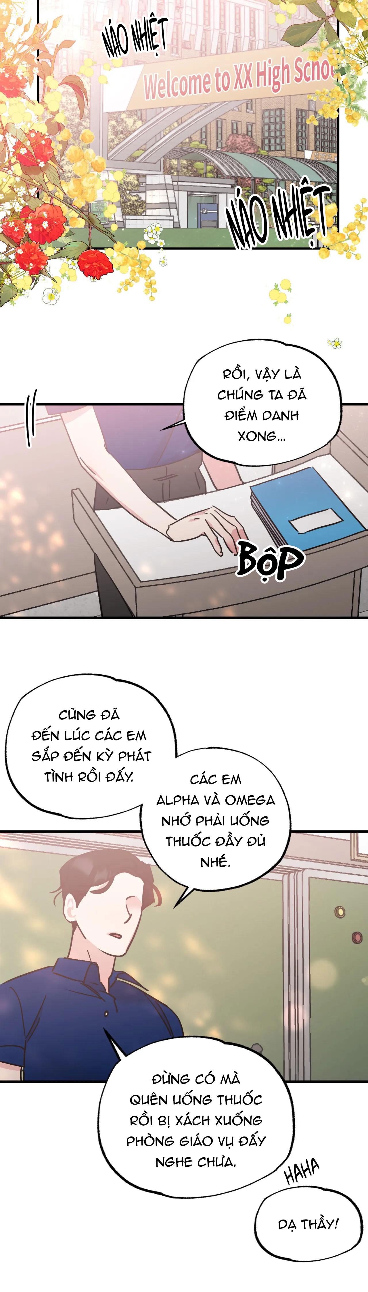 (abo) vũ trụ nơi em xuống chapter 1 10