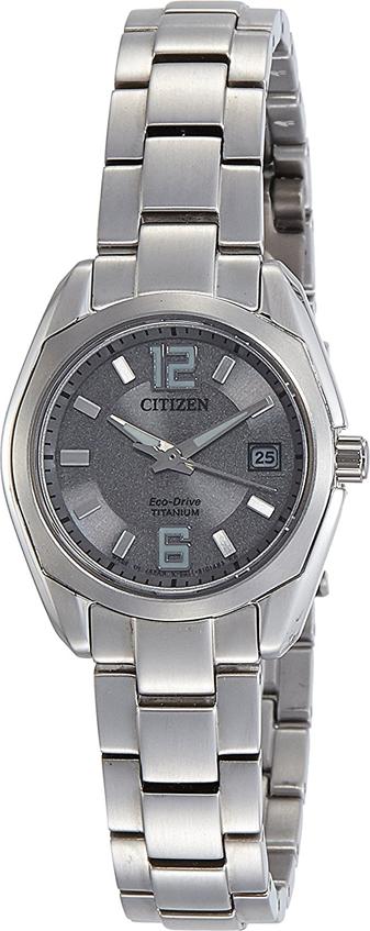 Đồng Hồ Nữ Dây Titanium Citizen EW2101-59A (25mm) - Bạc