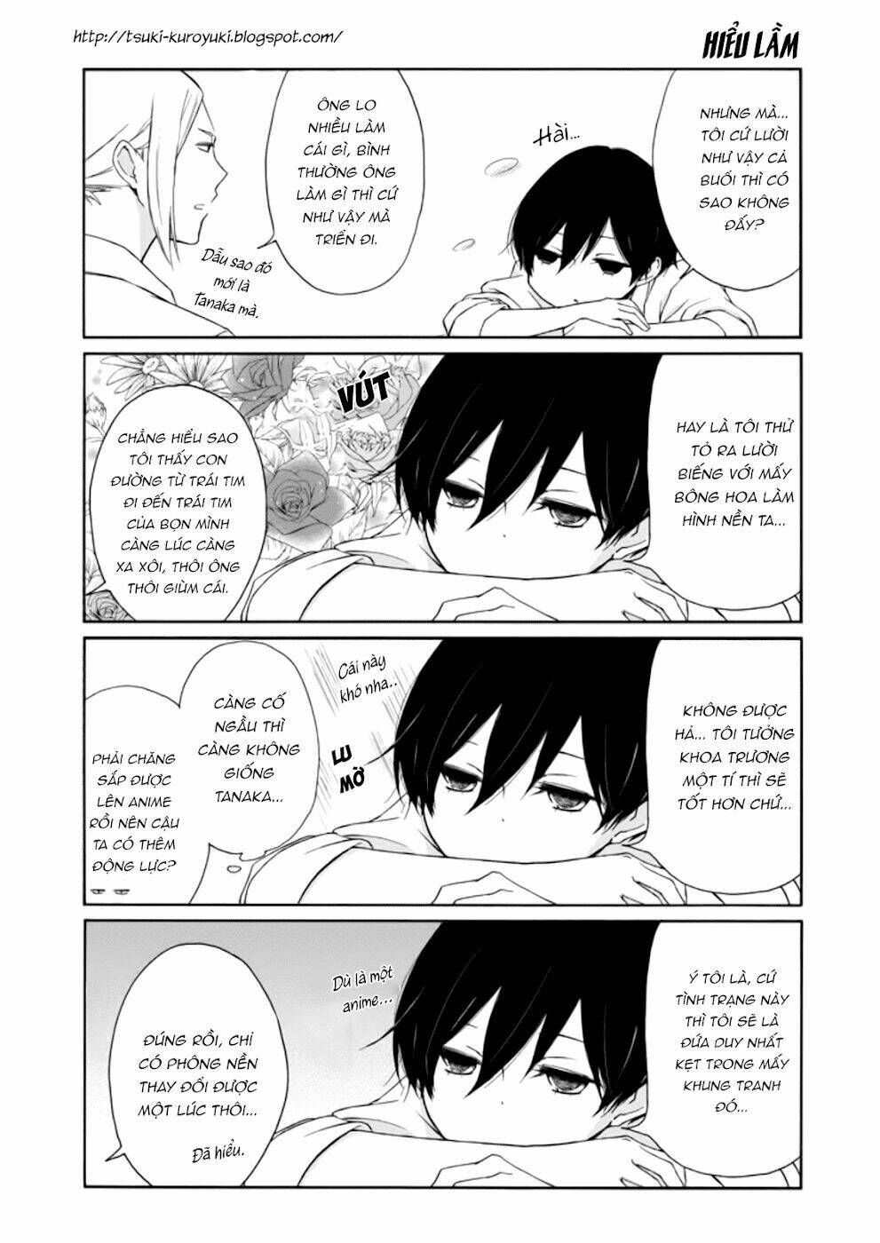 tanaka kun lúc nào cũng bơ phờ chapter 15.5 6