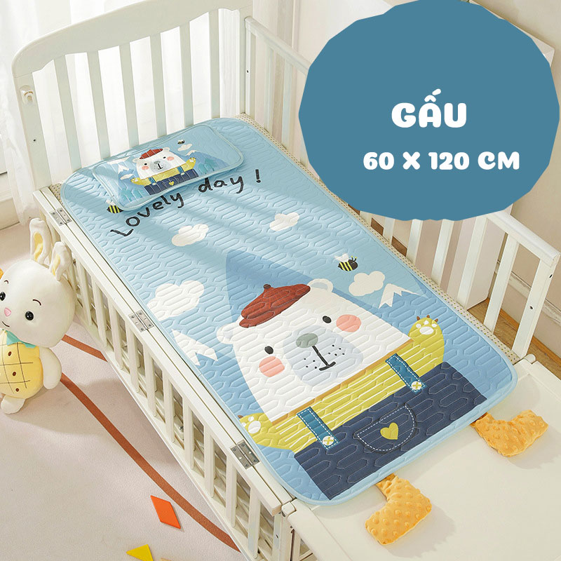 Chiếu Điều Hòa Cao Su Non Cho Bé Thoáng Mát Nhiều Màu Sắc 303