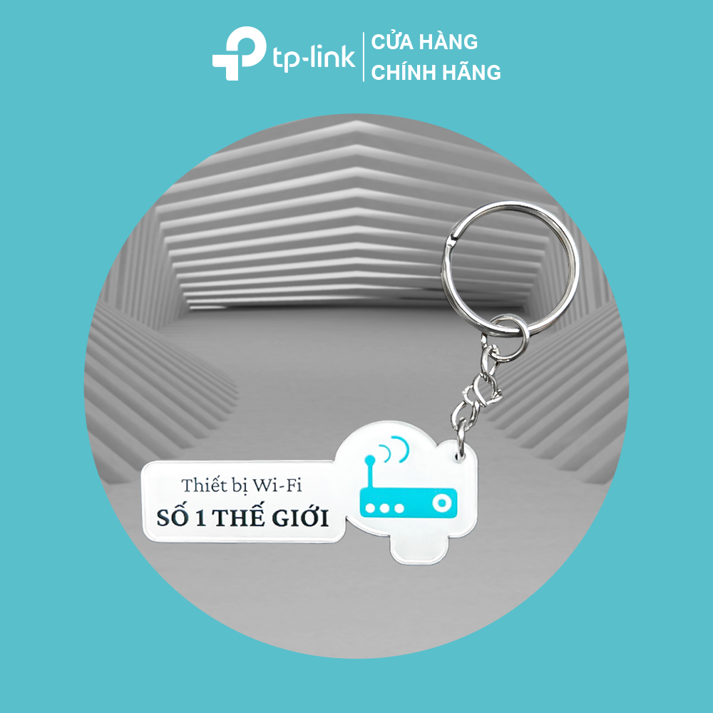 [Quà tặng] Móc khóa Trong Suốt Logo TP-Link