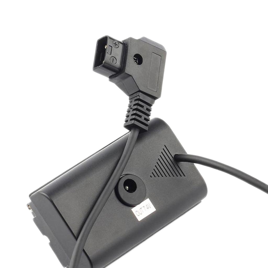 D-Tap To NP-F550 Dummy Battery Power Cable/Adapter For NP F550 F570