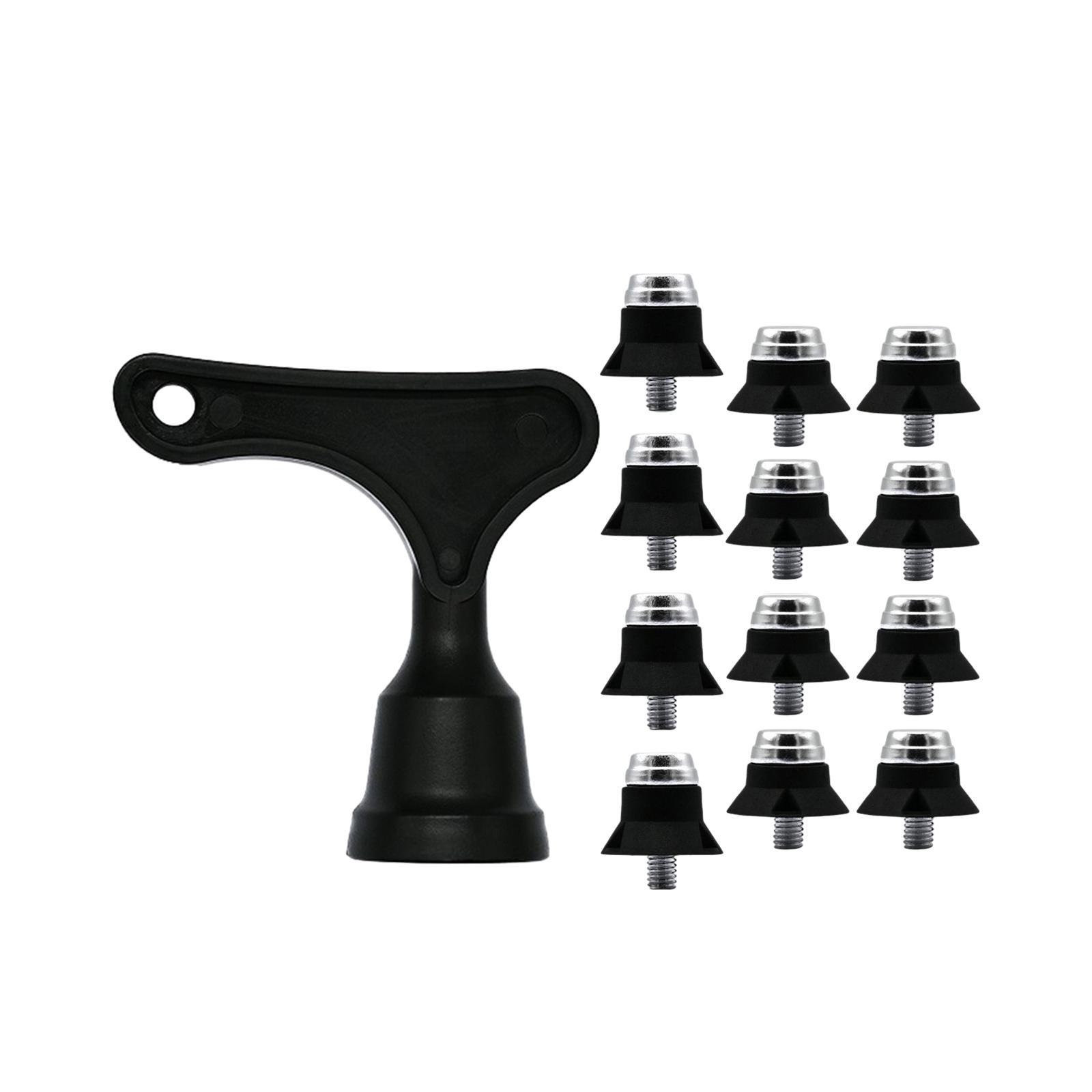 12Pcs Track Shoes Spikes Portable for Athletic Sneakers Competition Training