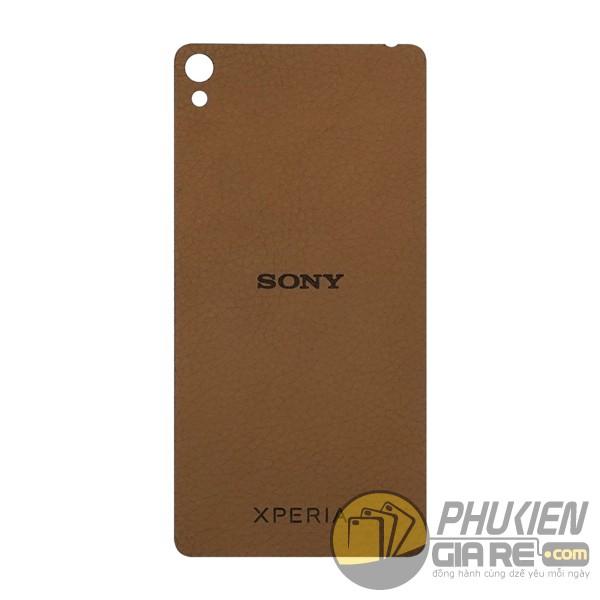 Miếng dán da Sony E5 da bò 100% (Made in Việt Nam)