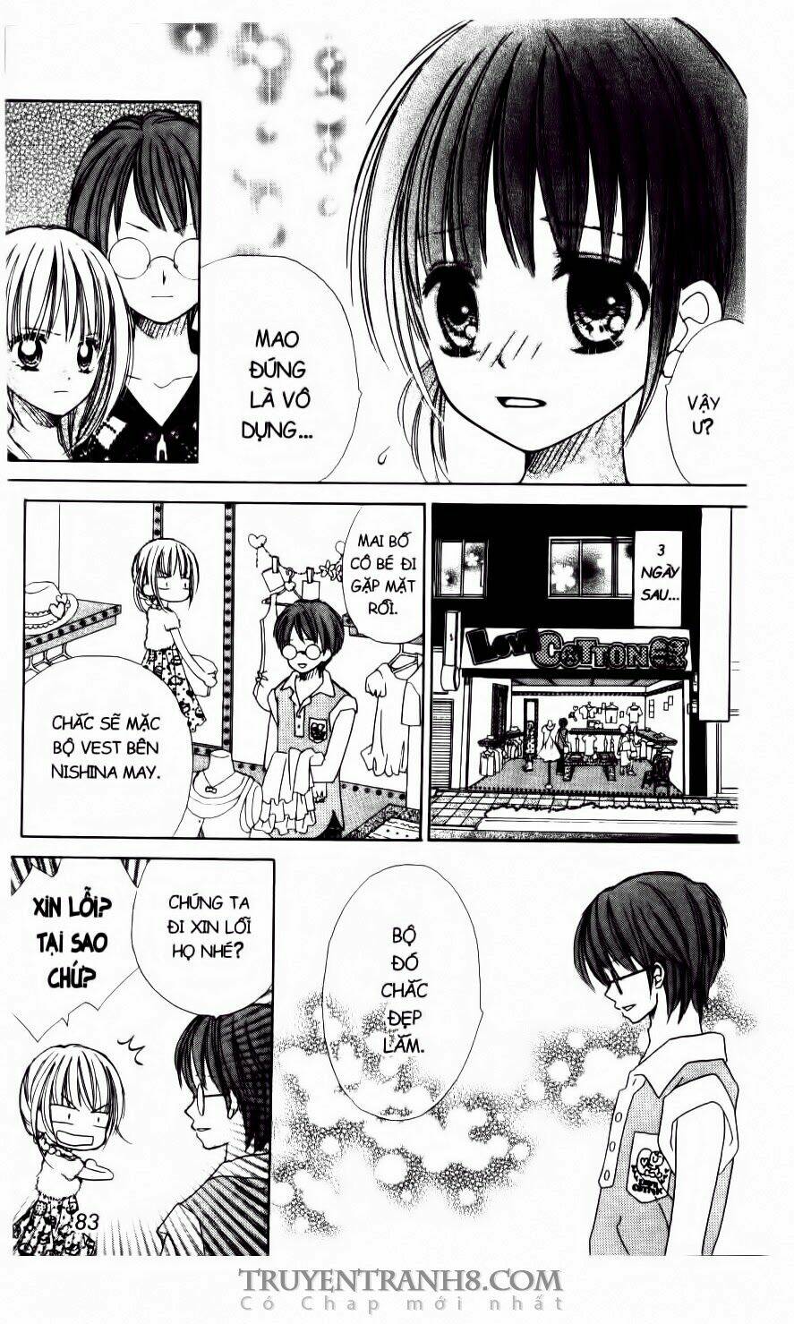 tiệm thời trang, love cotton chapter 34 23