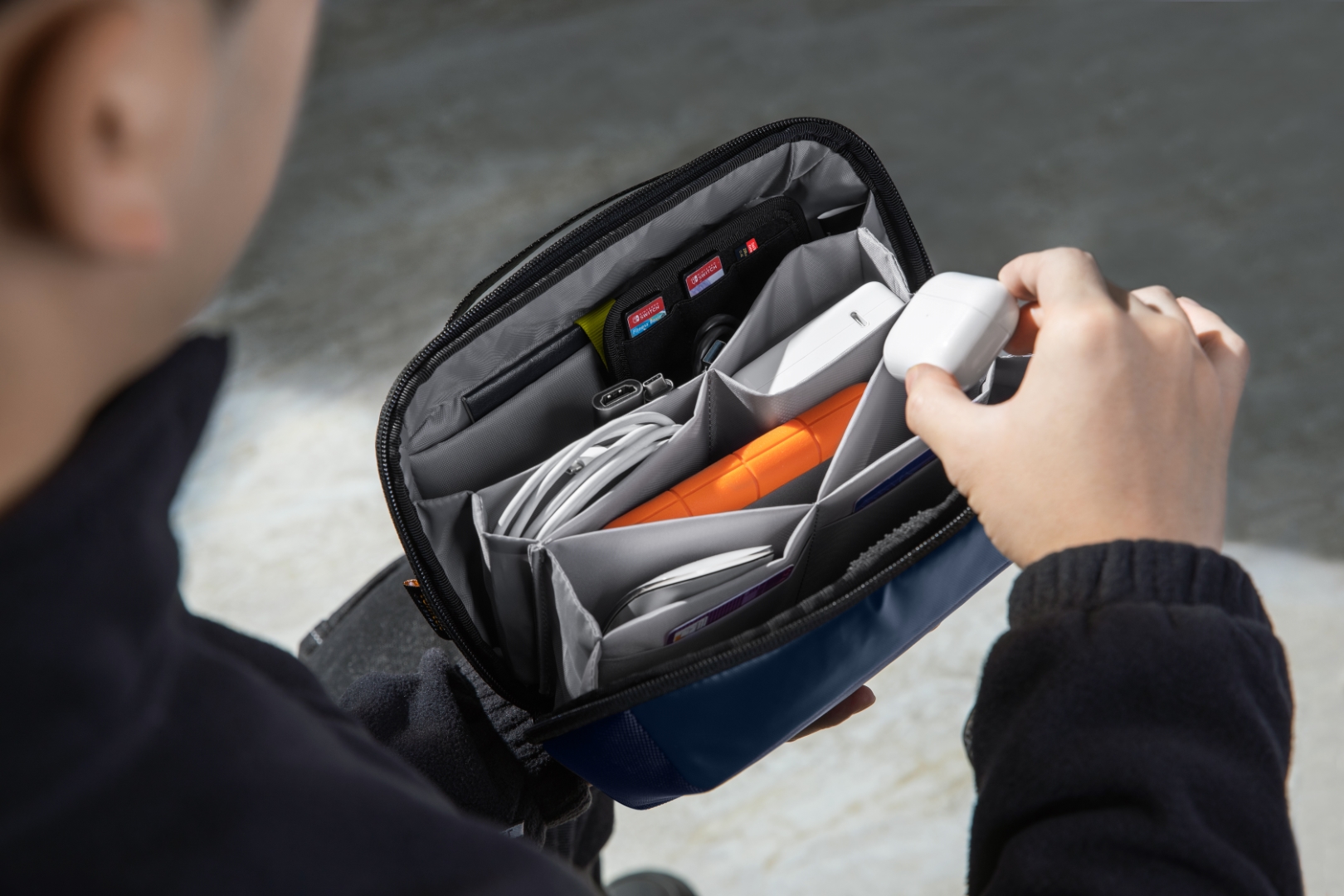 Túi Phụ Kiện Tomtoc (USA) Navigator-T13 3.5l Accessory Pouch – T13M1
