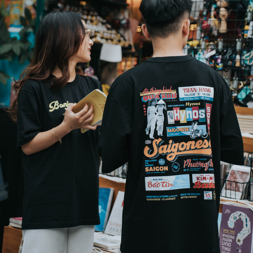 Áo Thun Teeworld Saigon Classique T-shirt Unisex Nam Nữ Form Rộng