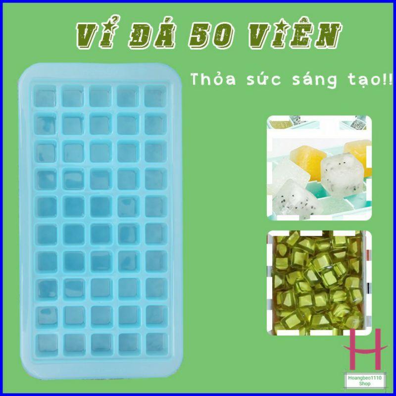 KHAY LÀM THẠCH LÀM ĐÁ TRÒN, VUÔNG VỈ 50 VIÊN