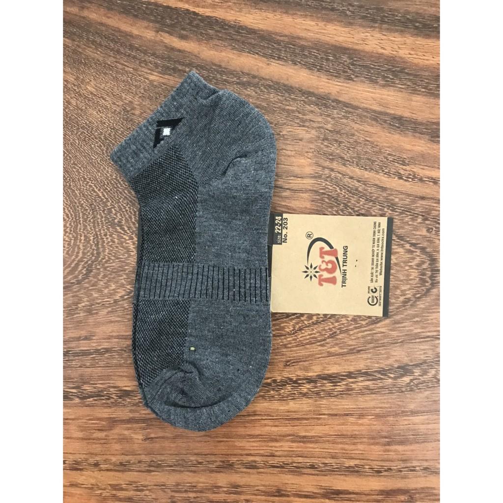 Combo 5 đôi và 10 vớ nam cổ ngắn , thương hiệu T&T TRỊNH TRUNG , thun dày Cotton , ảnh thật , bảo đảm giao đúng mẫu