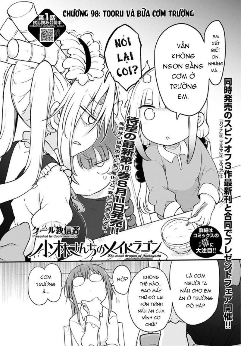 cô rồng hầu gái của kobayashi-san chapter 98 2