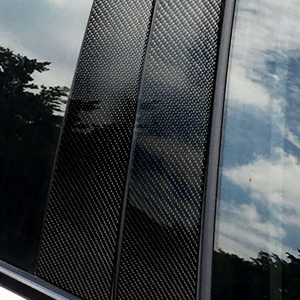 Carbon Fiber Car Window  Cover Trim Fr   E90
