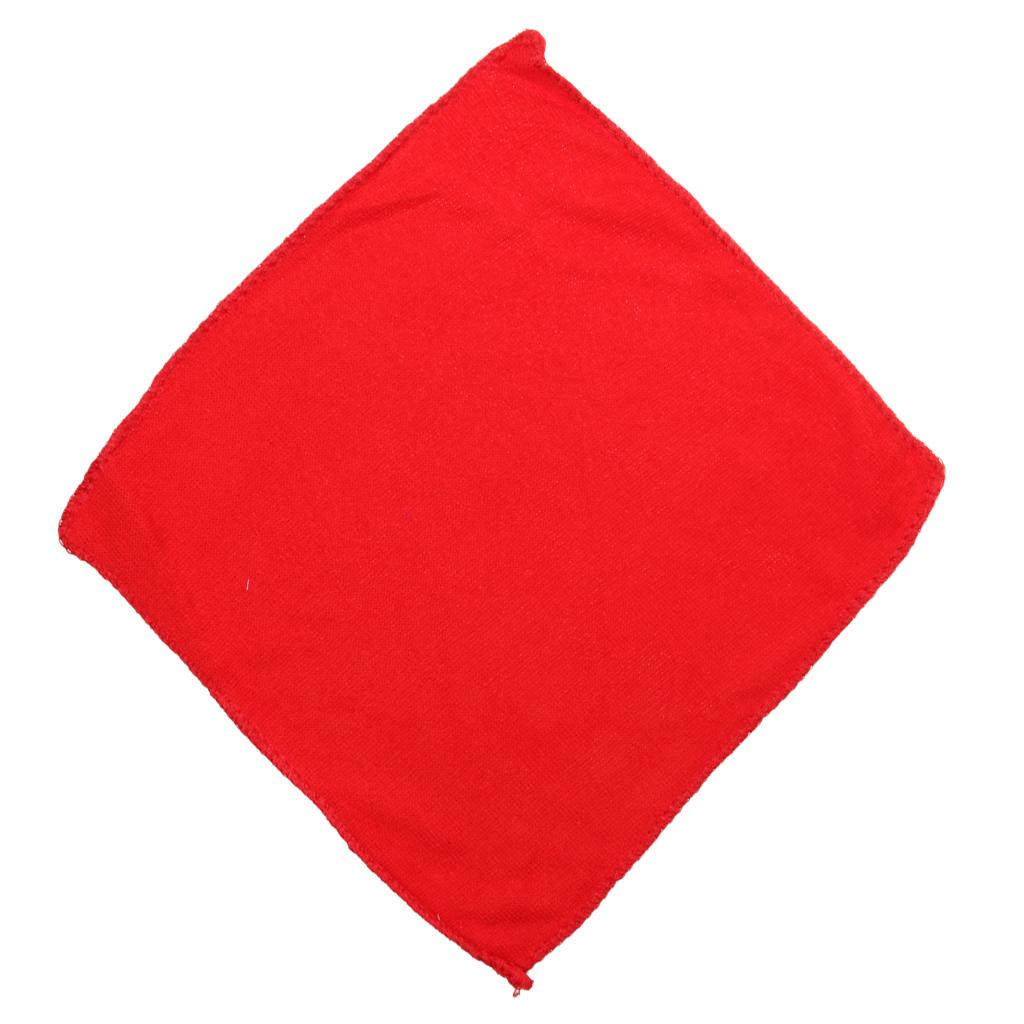3xNano Billiard Cue Clean Towel Pool Table Cue Ball Fishing Rod Towel Red