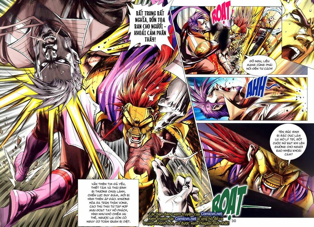 thần binh vấn thiên chapter 23 29