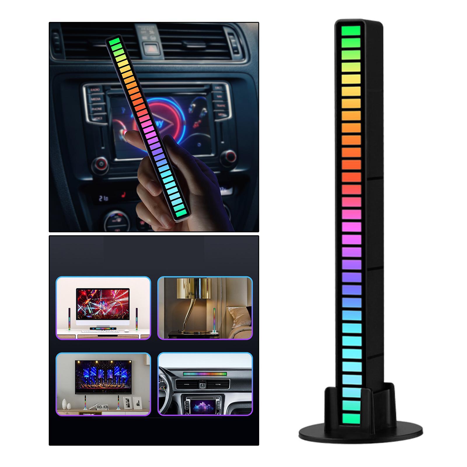 2X Voice Control RGB Light Color Change for Car Gaming DJ
