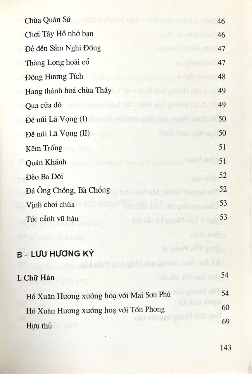 Hồ Xuân Hương Tác Phẩm Chọn Lọc- Tủ Sách Tác Giả, Tác Phẩm Trong Nhà Trường