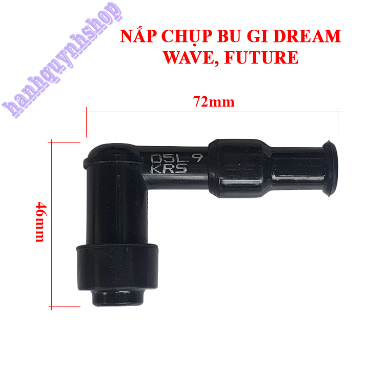 Nắp chụp bu gi xe máy Dream Wave Future loại đẹp