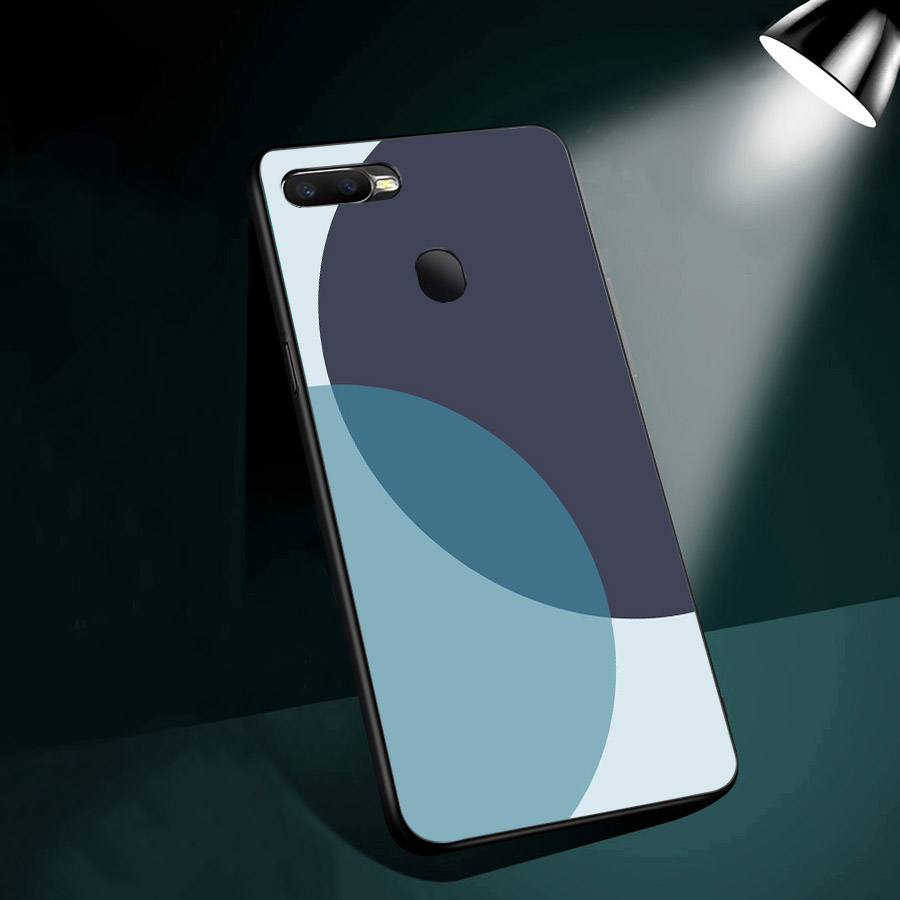 Ốp kính cường lực cho điện thoại Oppo A7 2018 - hình vẽ ngẫu nhiên MS HVNN002