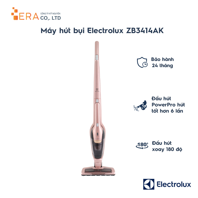 Máy hút bụi không dây Electrolux ZB3414AK - Hàng Chính Hãng