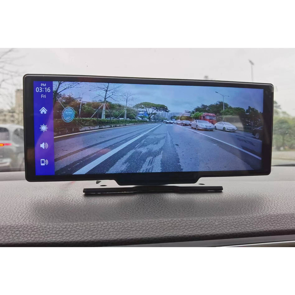 Dash Cam Camera Wifi & Android Auto 4K Dẫn Đường GPS 10.26" màn hình cảm ứng
