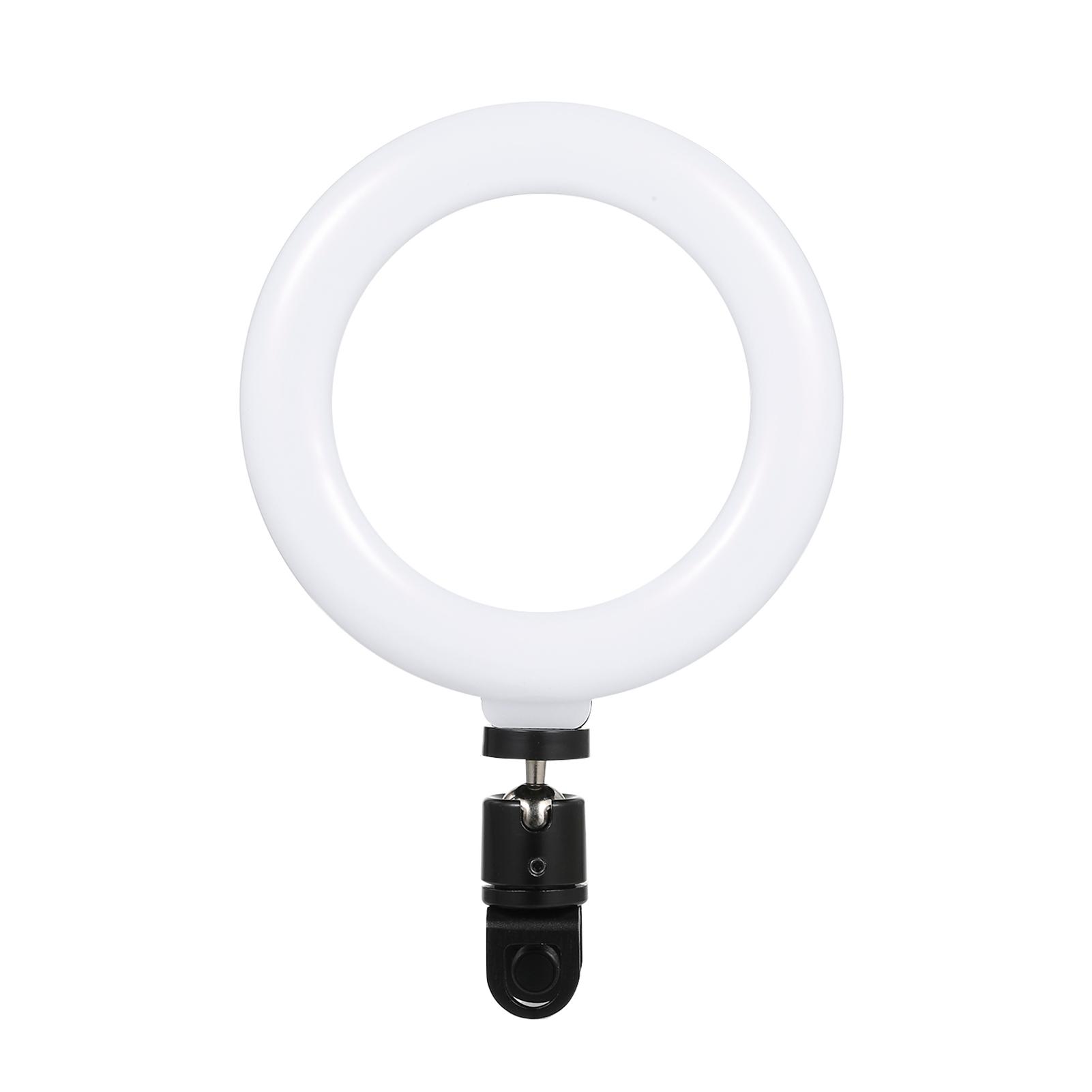 6'' Ring Light for Laptop, Computer Clip Video Fill Light Conference Ring Beauty Live Light