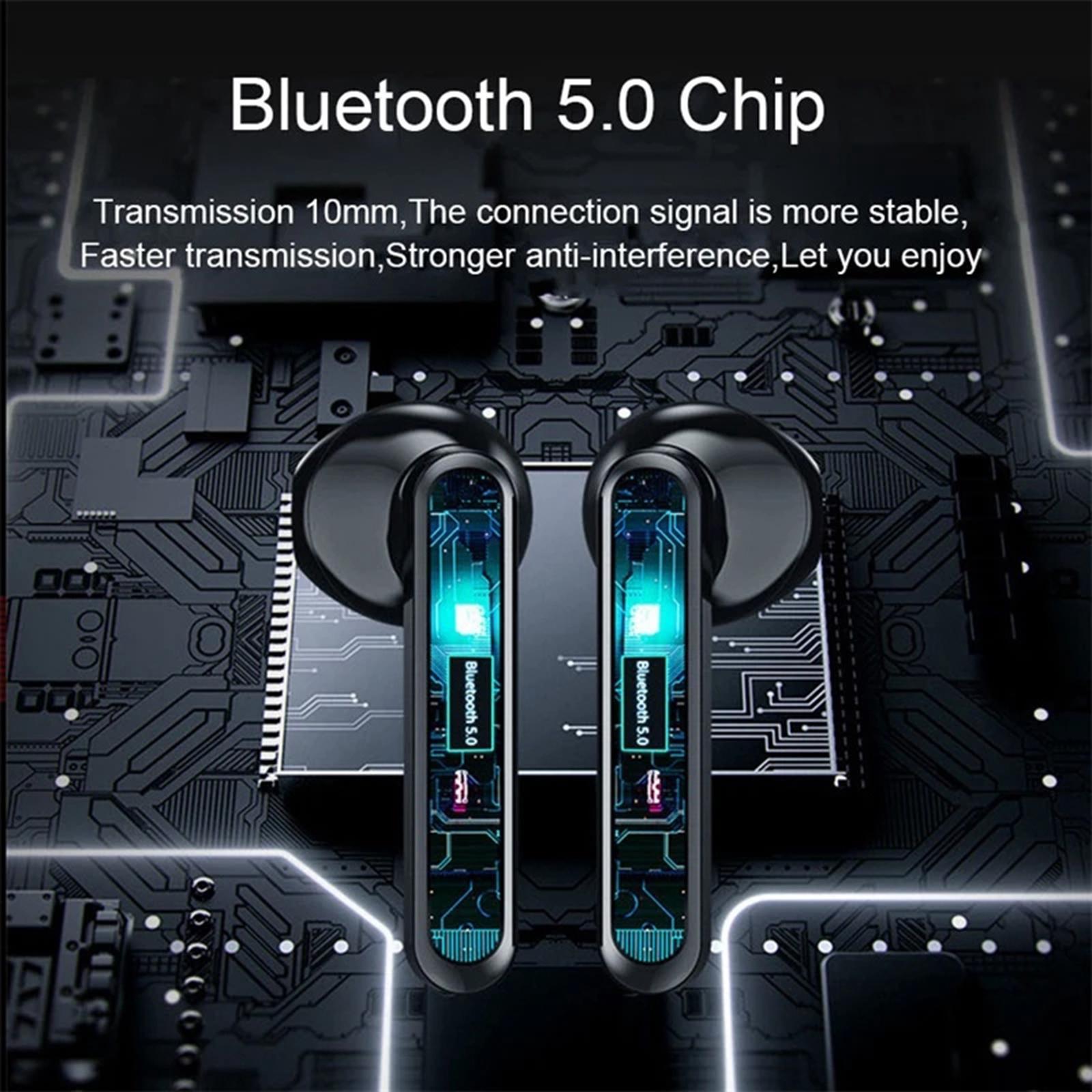 Waterproof  Bluetooth 5.0 Headsets Headphone In-Ear Earphones