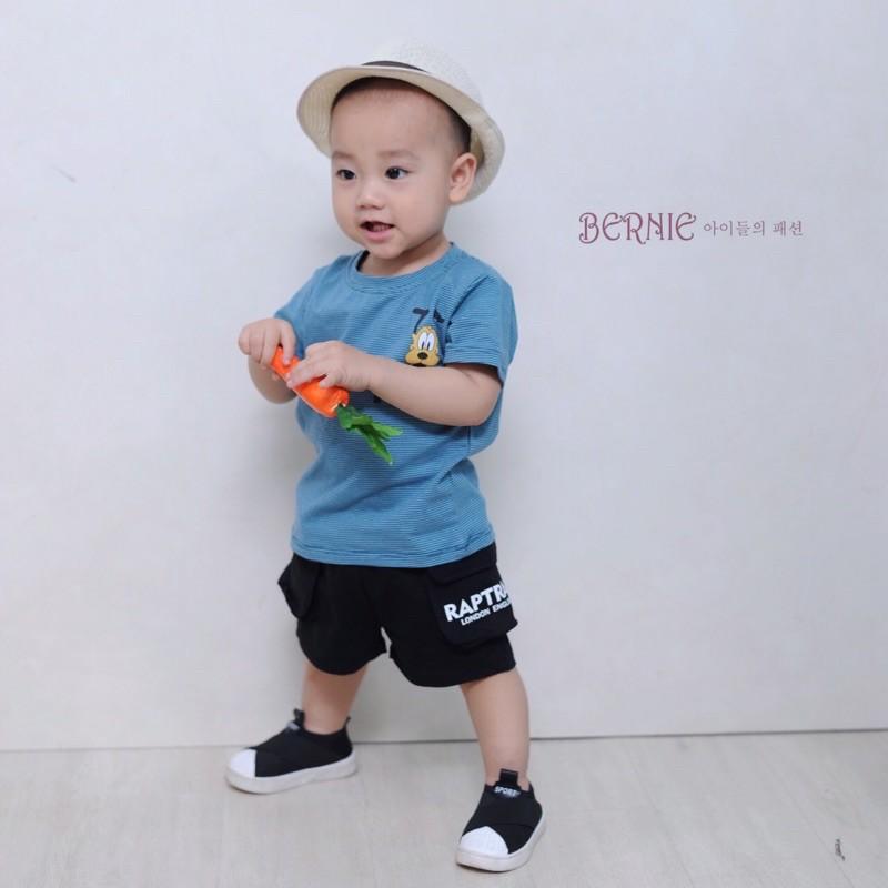 ÁO PHÔNG KẺ IN HÌNH PLUTO Bernie