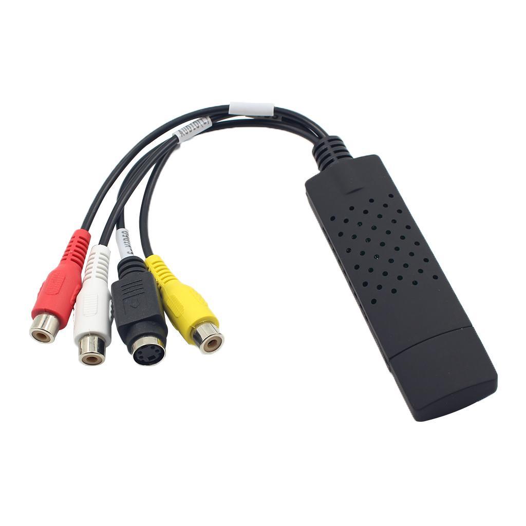 USB 2.0 TV DVD VHS Video Adapter Card Audio AV Converter
