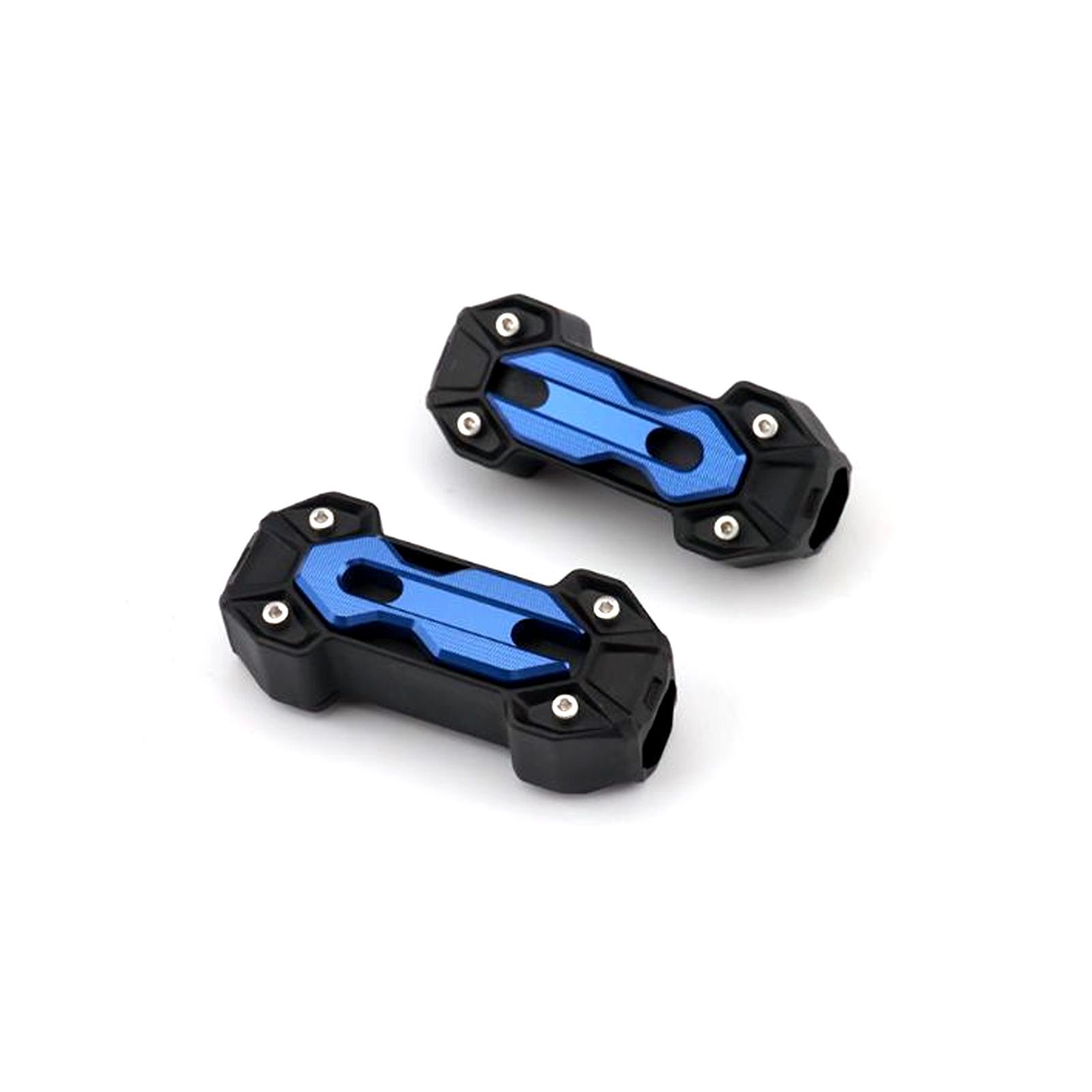 Universal 22mm 25mm Motorcycle Engine Guard Bumper Crash Bar Bumper Engine Guard Protector Decorative Block
