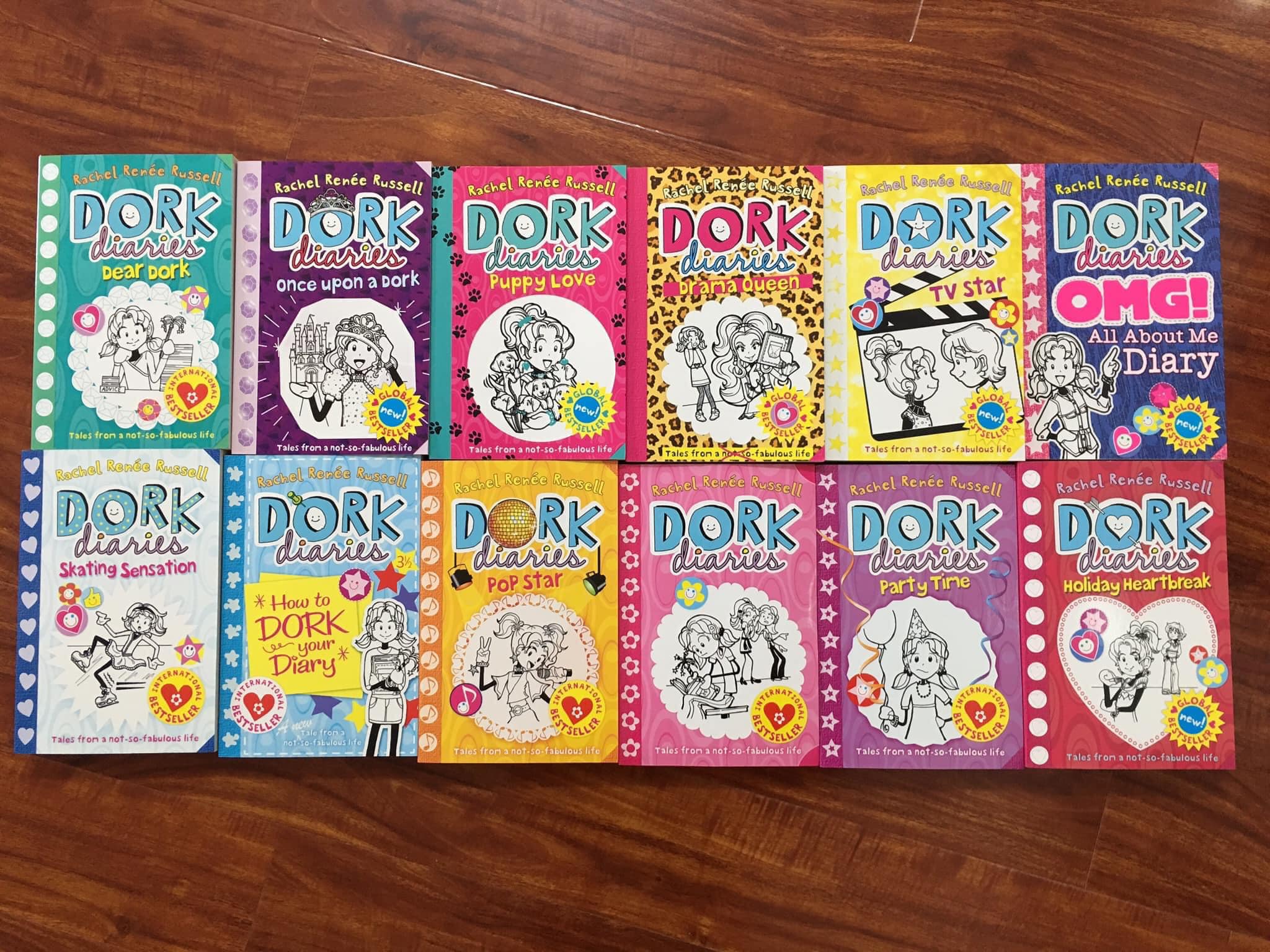 Tặng bộ dork diaries 12c giấy chống lóa