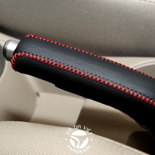 Bọc cần số, phanh tay HYUNDAI I10 SỐ SÀN 2013 - 2021 da bò thật 100%