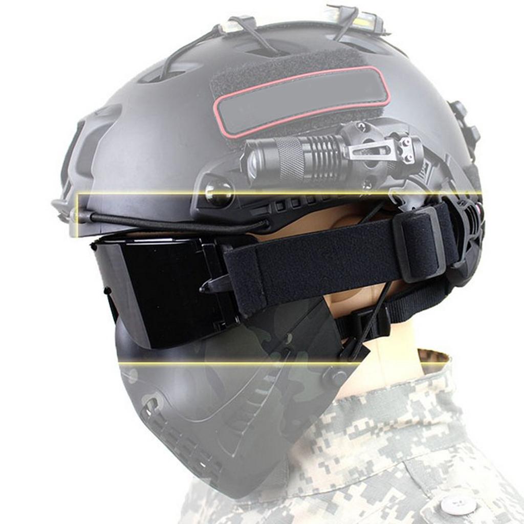 Tactical   X800 Goggles Glasses Eyes Protecting for FAST MICH Helmet