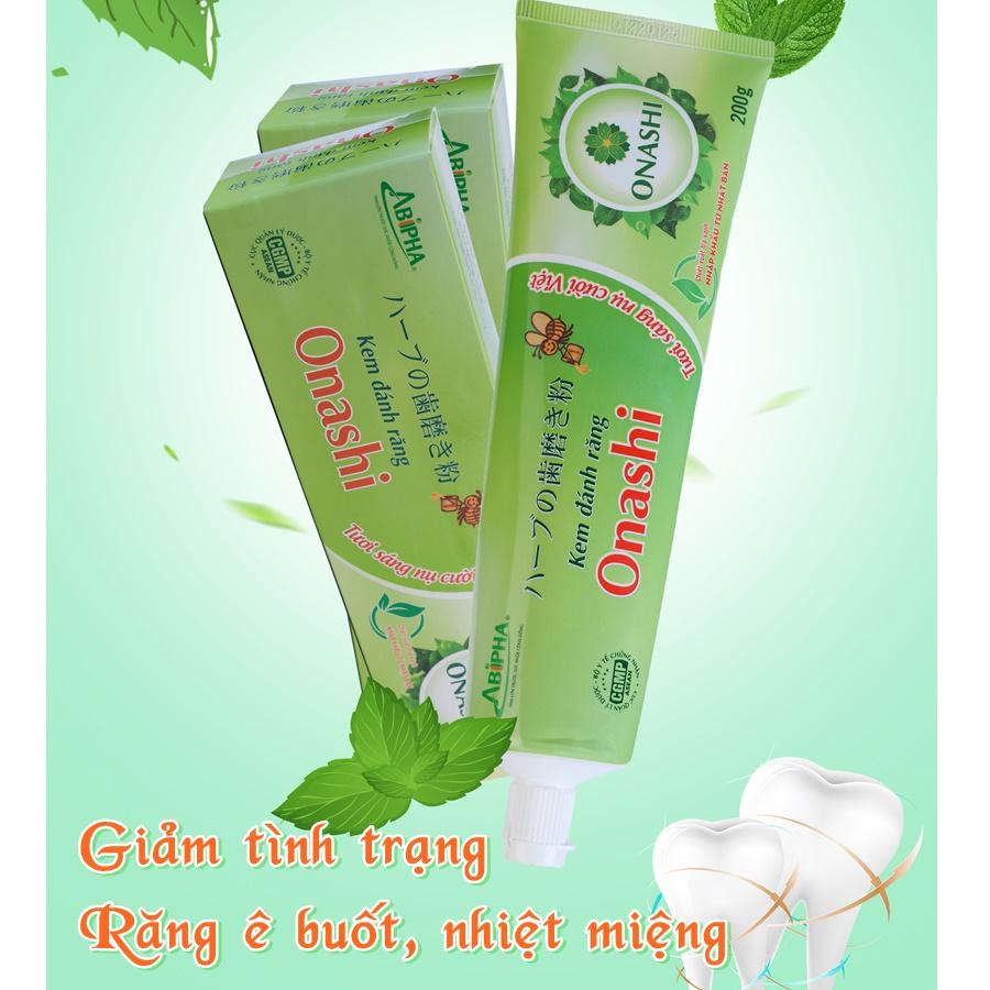 Kem đánh răng Keo ong tuýp lớn 200g. Sạch răng, ngăn ngừa Răng ê buốt, Chảy máu chân răng.
