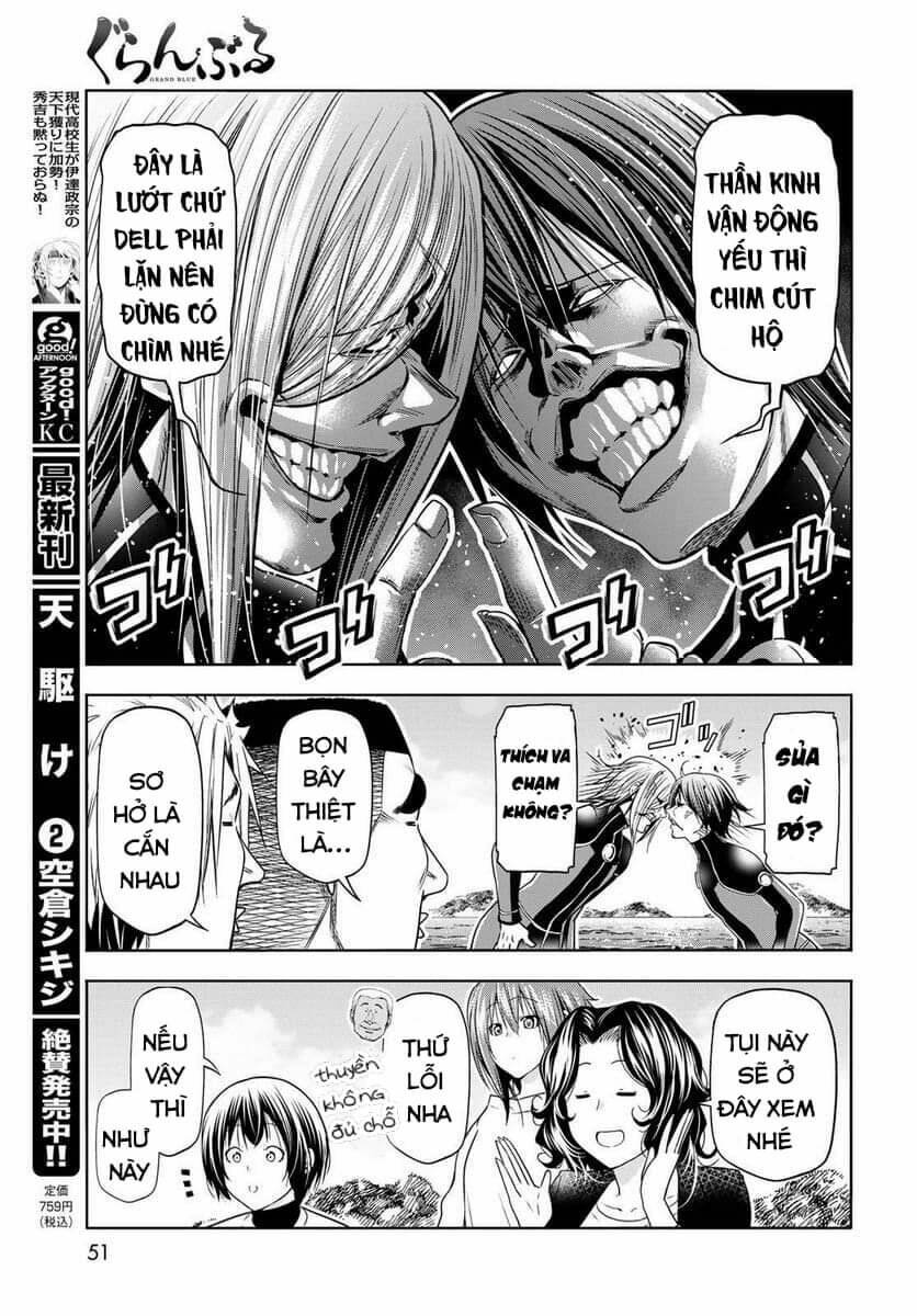 cô gái thích lặn - grand blue chapter 87.2 8